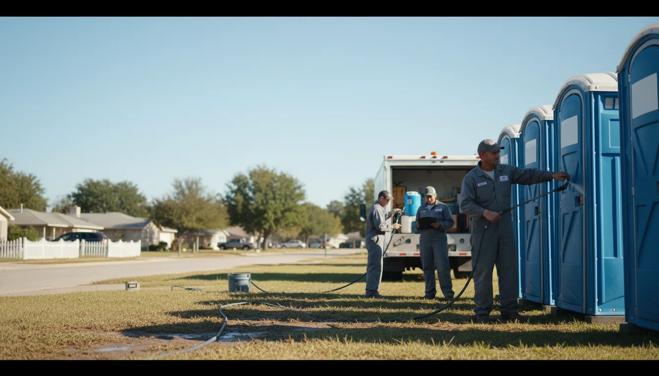 Long-Term Portable Toilet Rental in Thomasville, NC near me